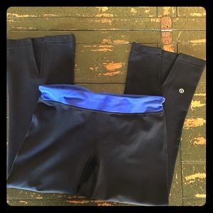 Lululemon Gather & Crow Crop, Size 6
